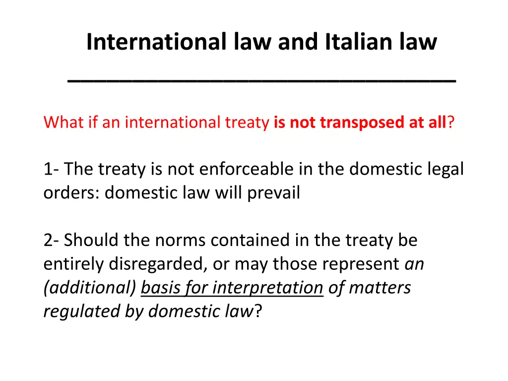 international law and italian law 5