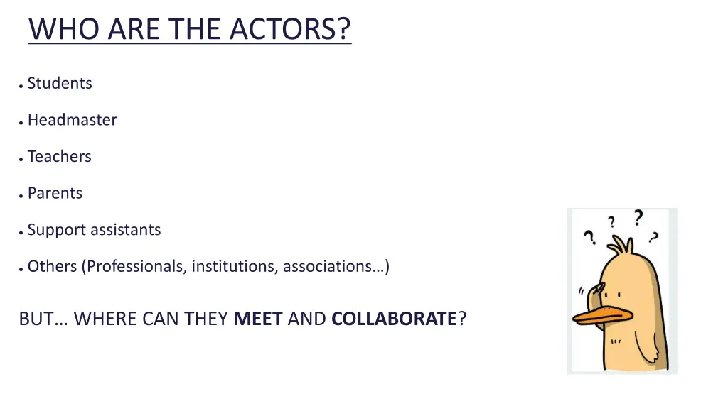 who are the actors