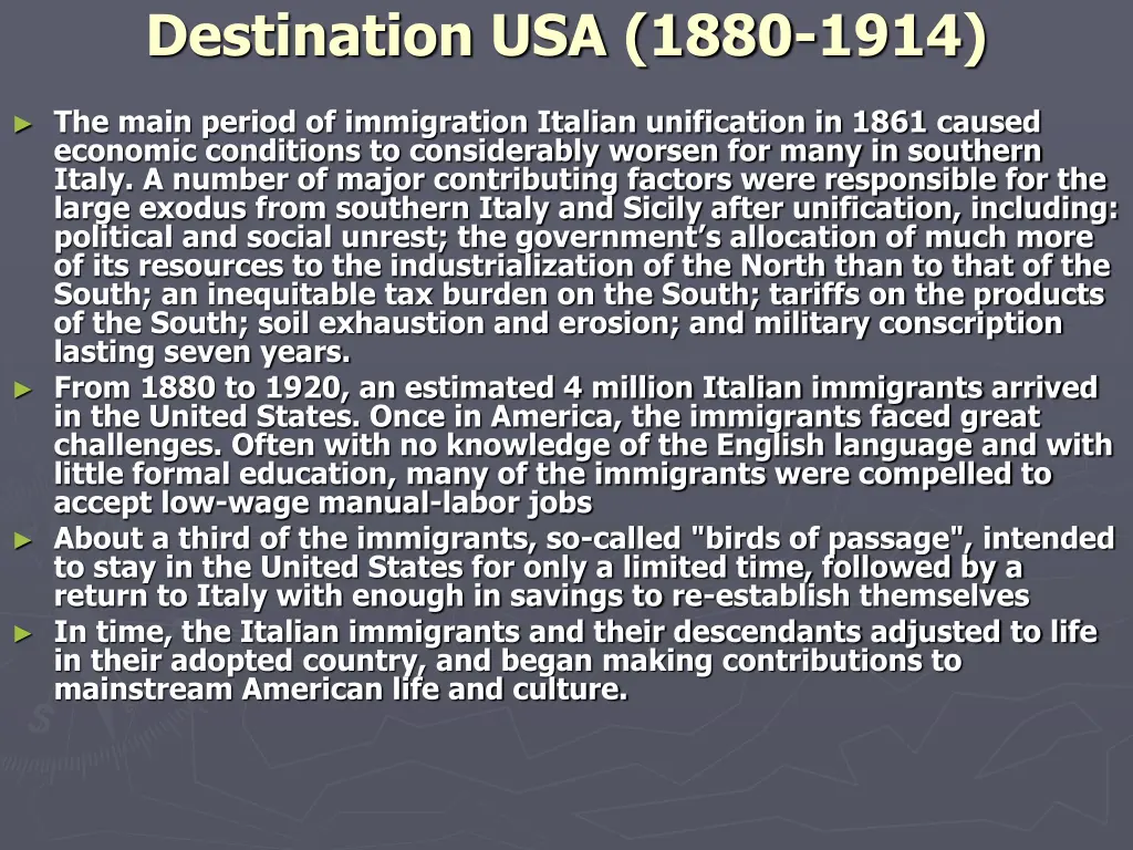 destination usa 1880 1914