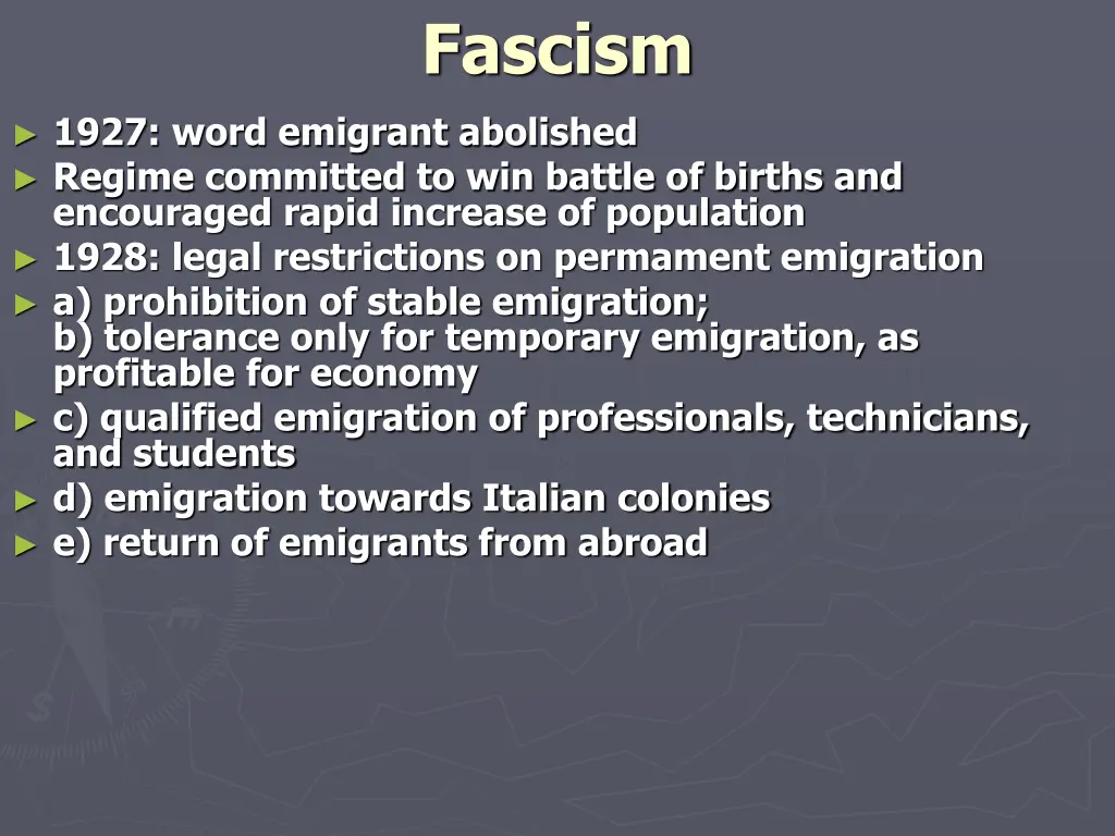 fascism