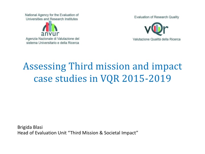 assessing third mission and impact case studies