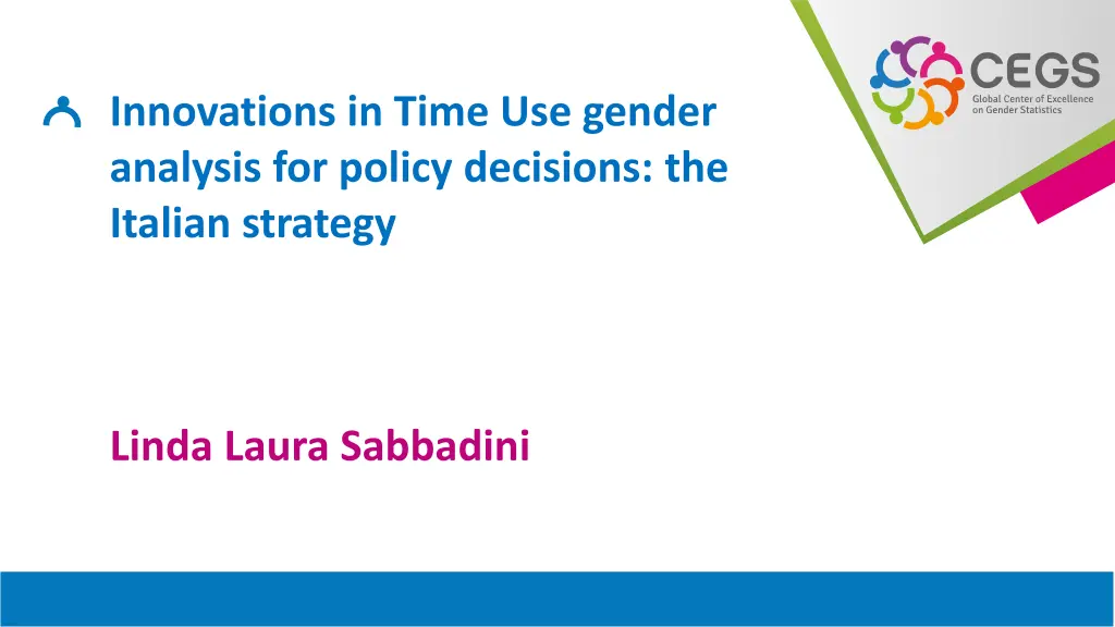 innovations in time use gender analysis