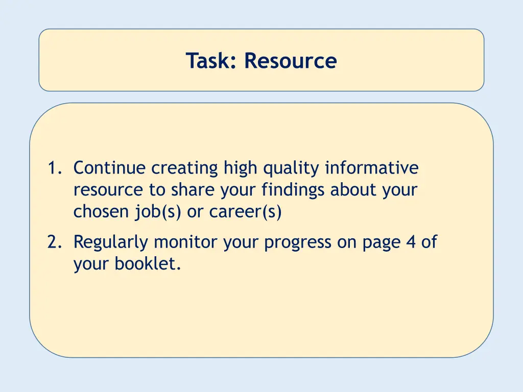 task resource