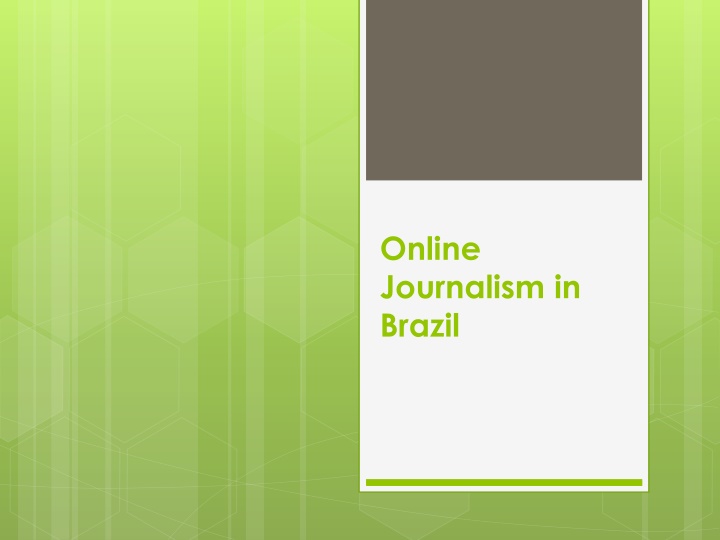 online journalism in brazil