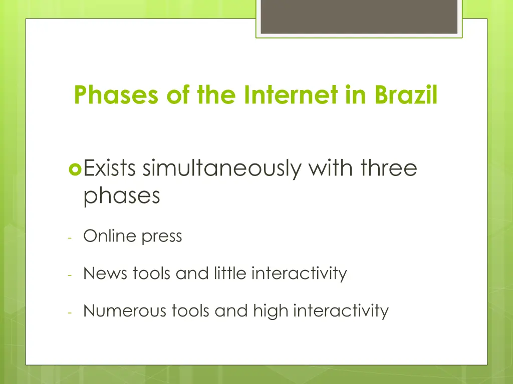 phases of the internet in brazil