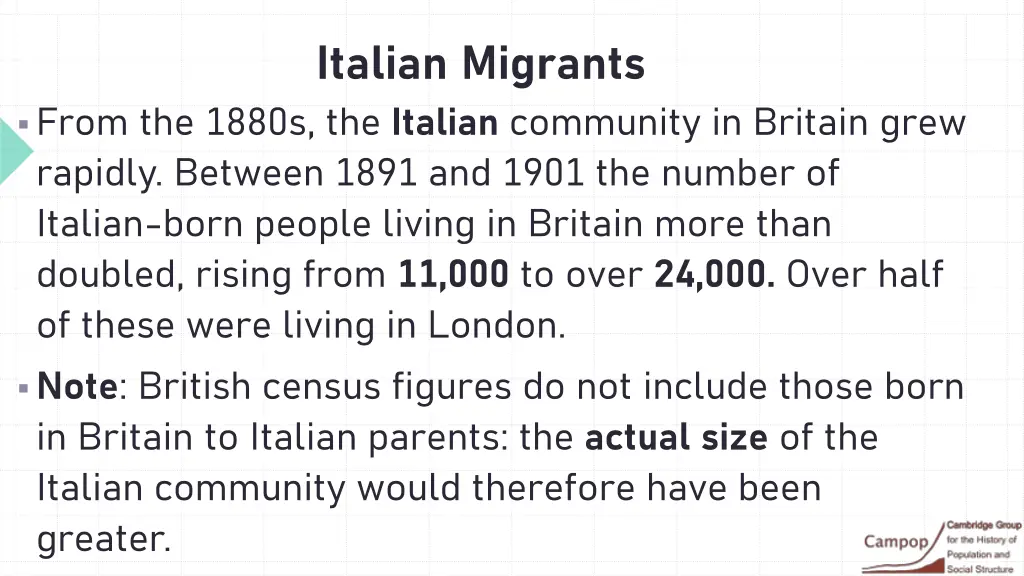 italian migrants