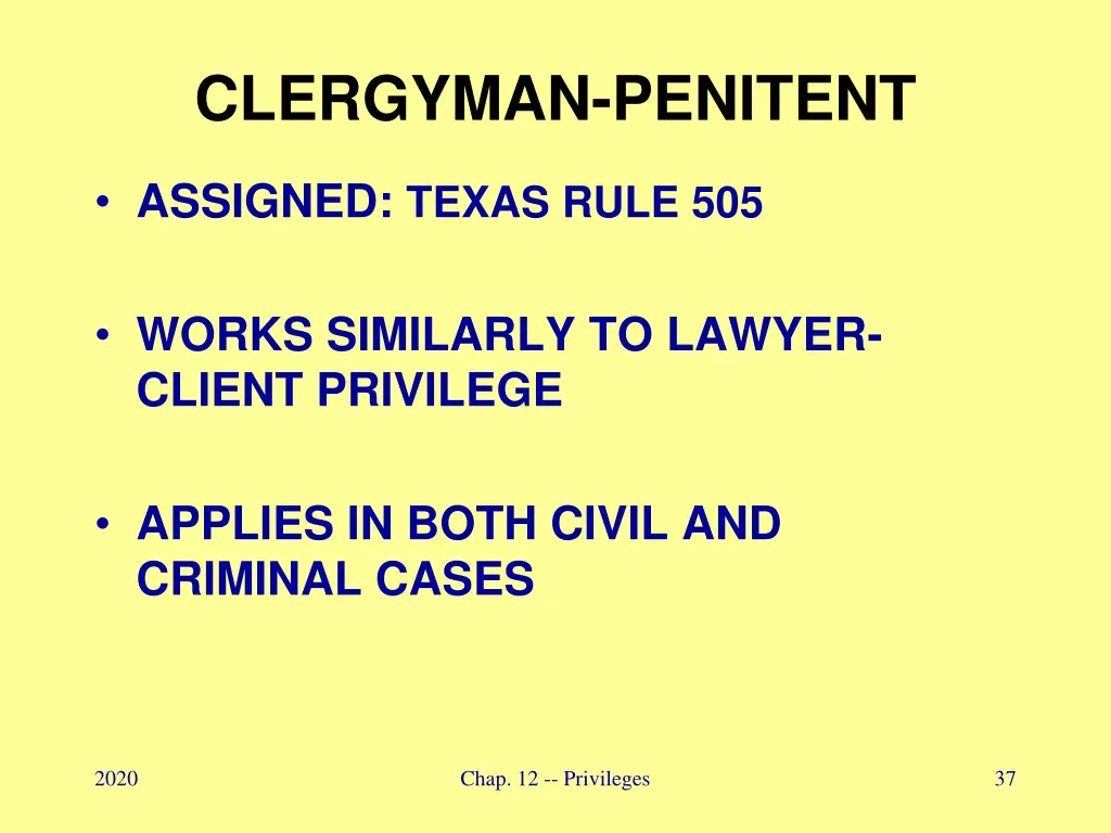 clergyman penitent