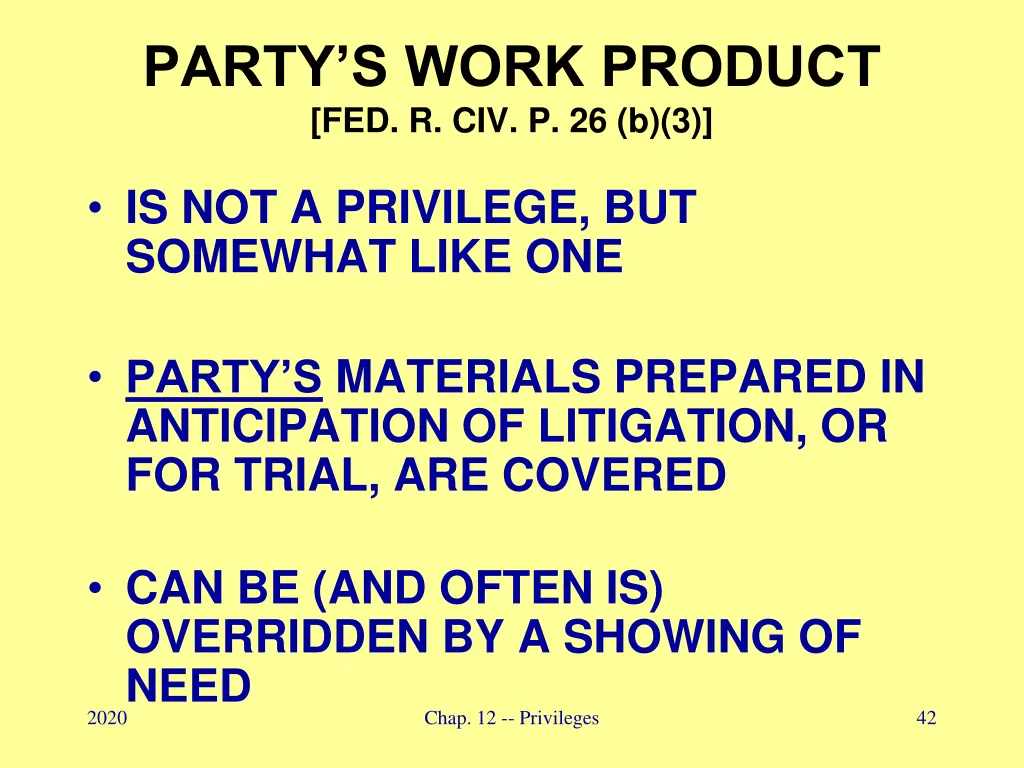 party s work product fed r civ p 26 b 3