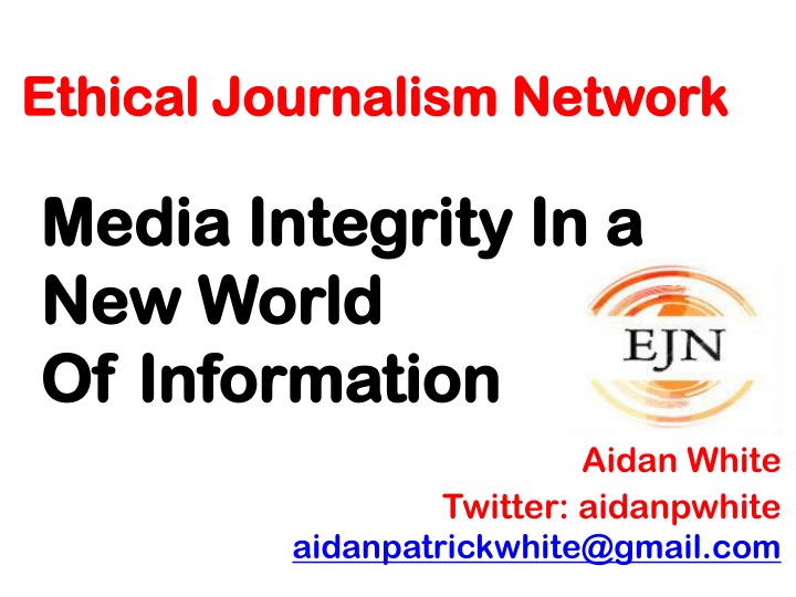 ethical journalism network ethical journalism