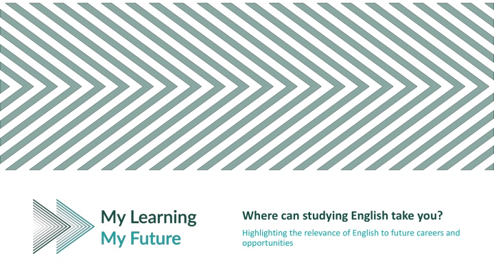 where can studying english take you