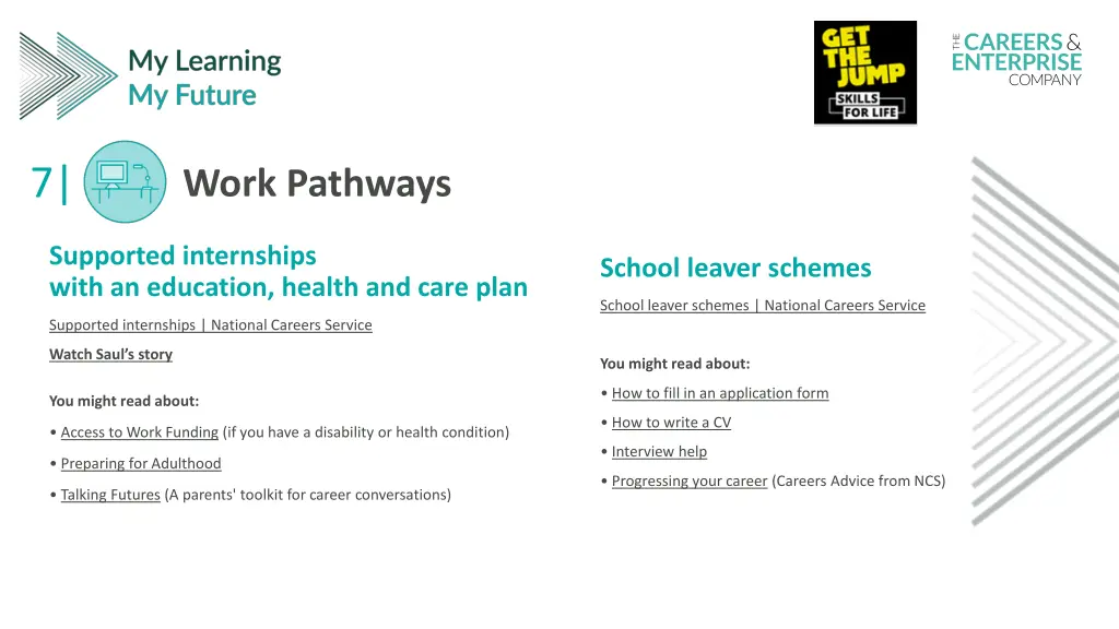 work pathways