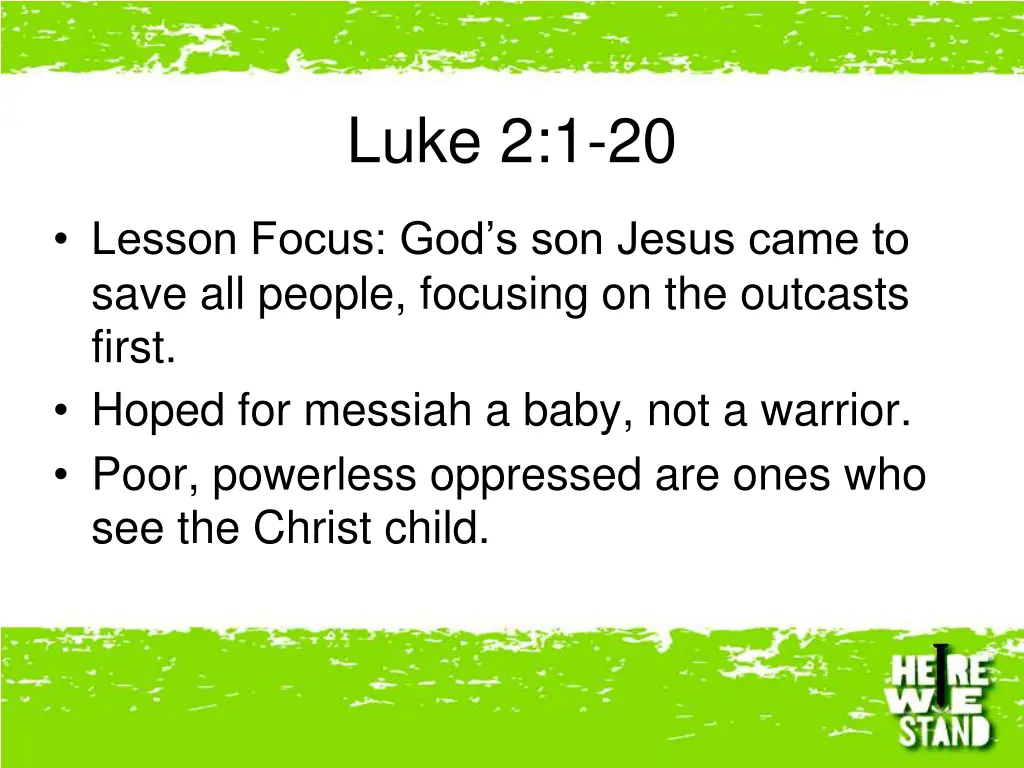 luke 2 1 20