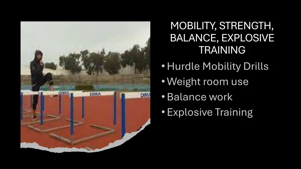 mobility strength balance explosive training