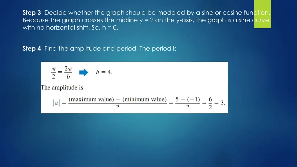 step 3 decide whether the graph should be modeled