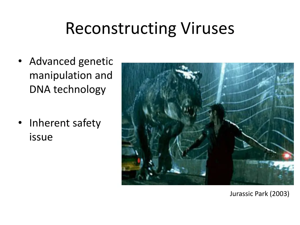 reconstructing viruses