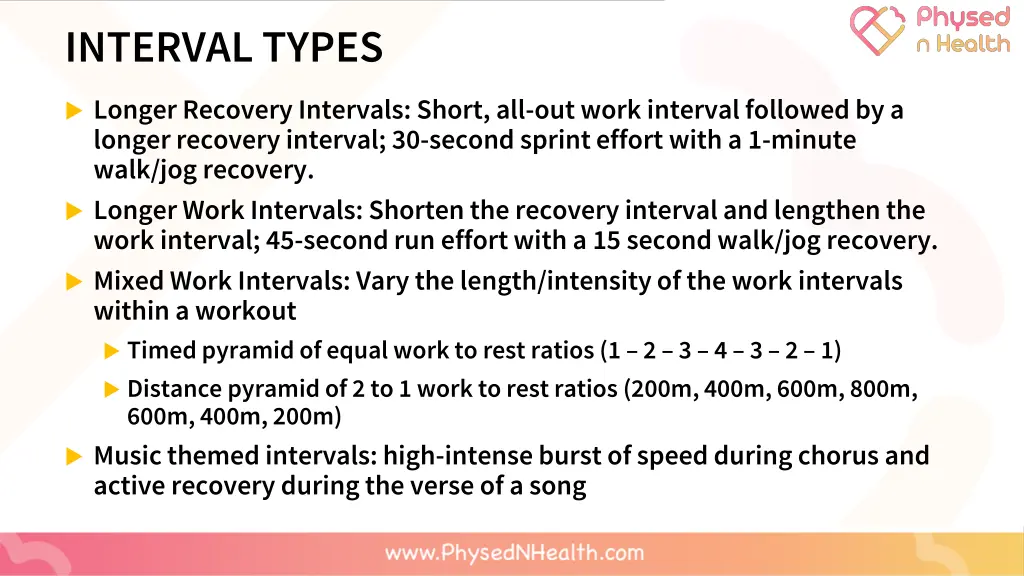 interval types