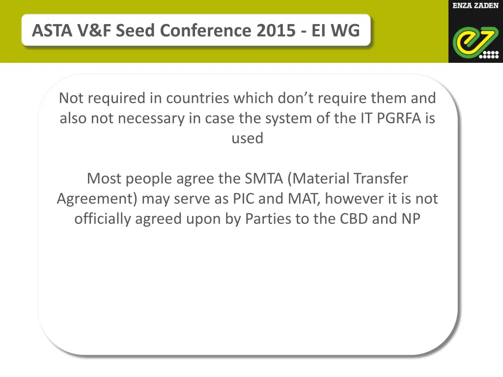 asta v f seed conference 2015 ei wg 5