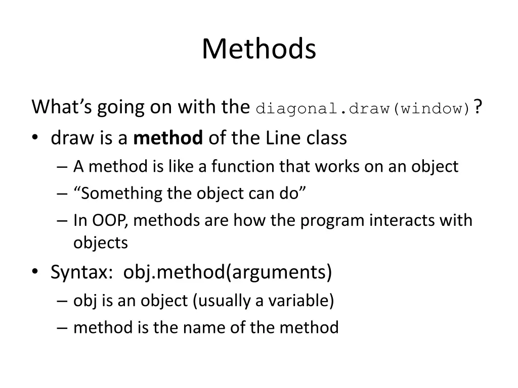 methods