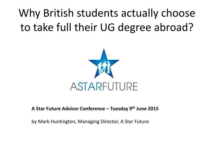 why british students actually choose to take full