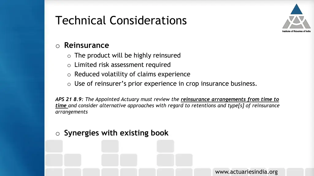 technical considerations 1