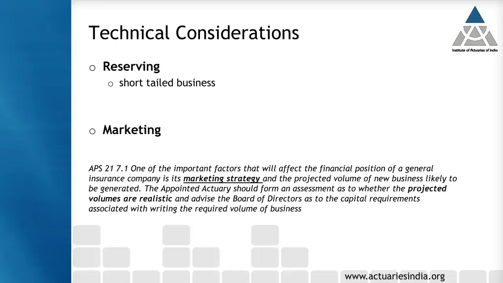 technical considerations 3