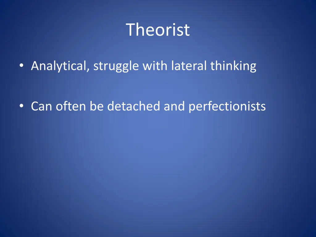 theorist 1