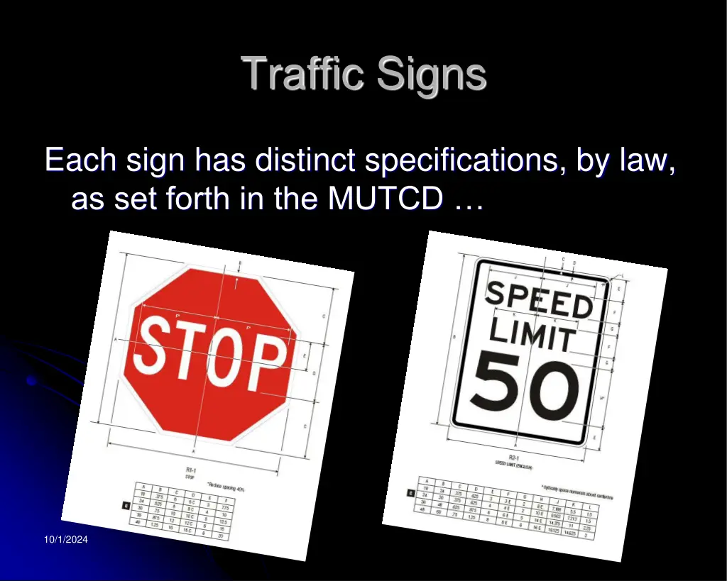 traffic signs 3