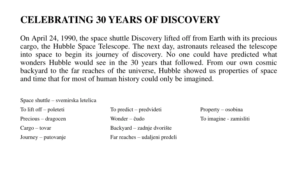 celebrating 30 years of discovery 1