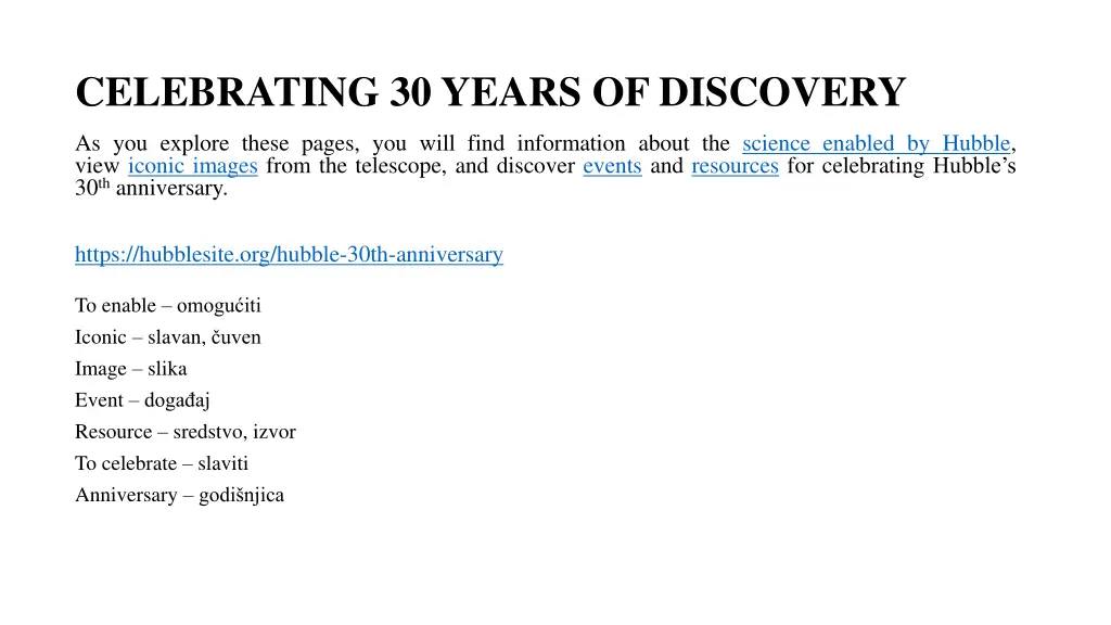 celebrating 30 years of discovery 4