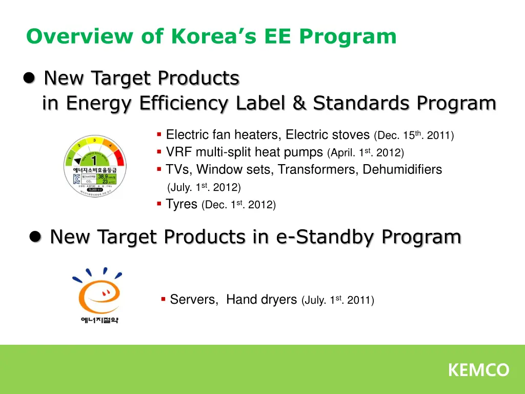 overview of korea s ee program 1