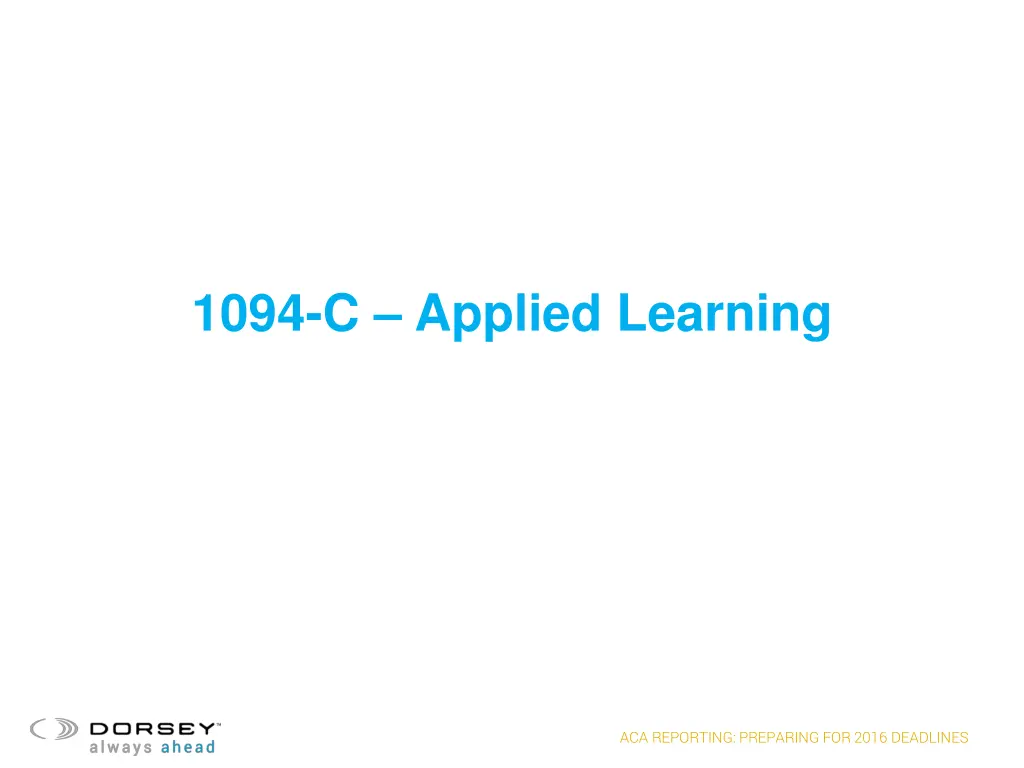 1094 c applied learning