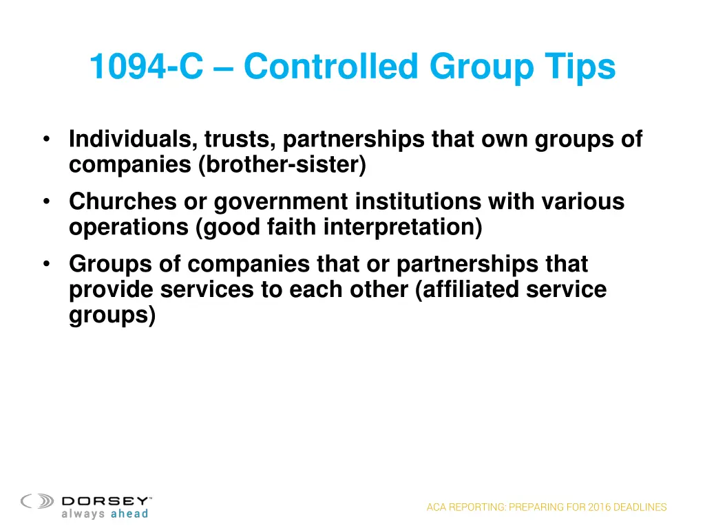 1094 c controlled group tips 1