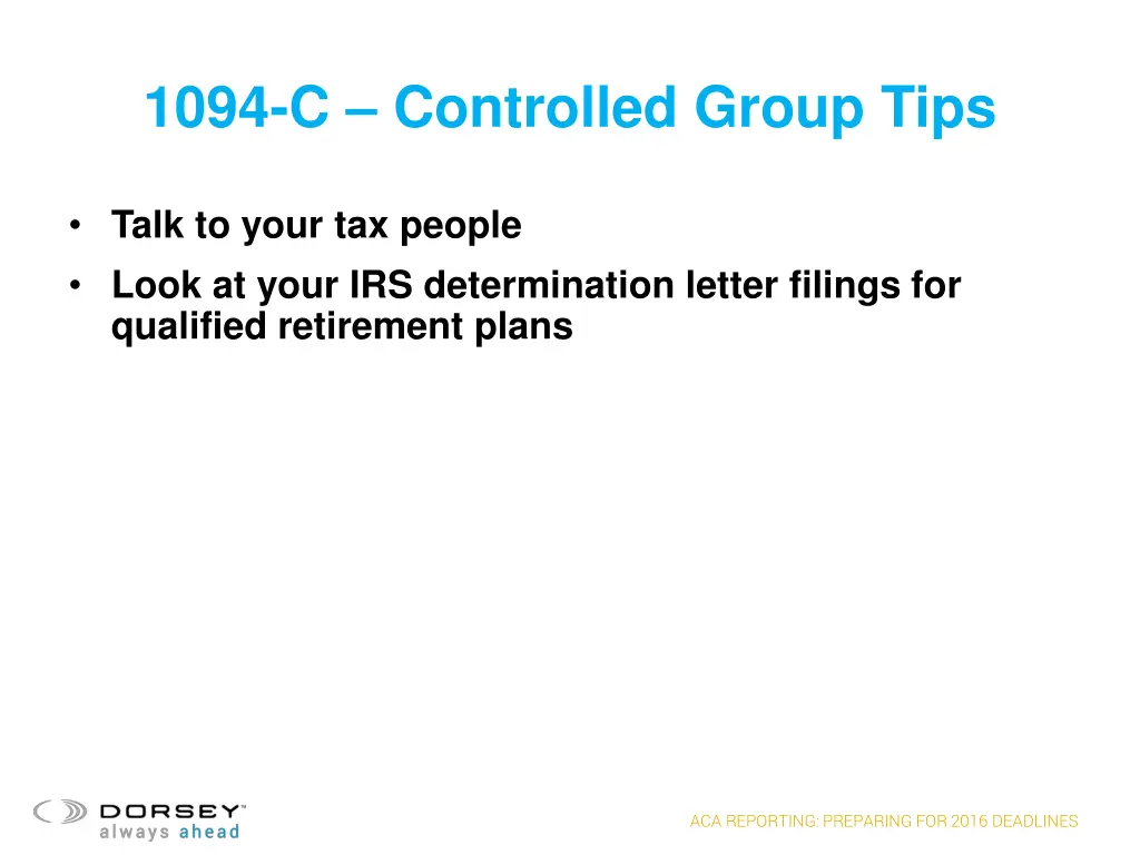 1094 c controlled group tips