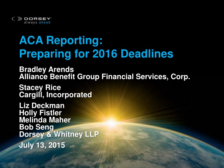 aca reporting preparing for 2016 deadlines