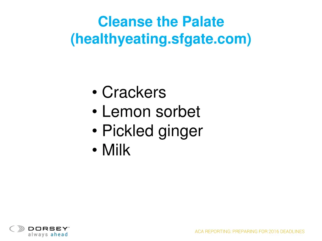 cleanse the palate healthyeating sfgate com