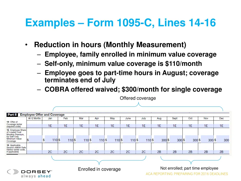 examples form 1095 c lines 14 16 6