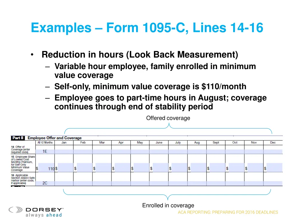 examples form 1095 c lines 14 16 7