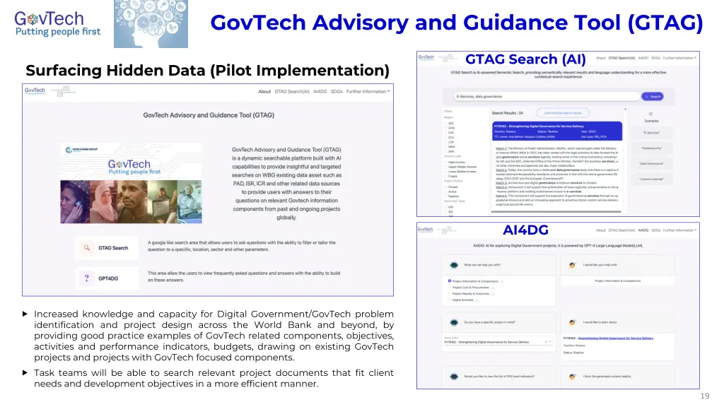 govtech advisory and guidance tool gtag