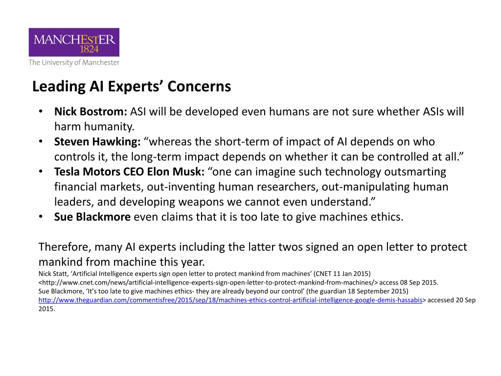 leading ai experts concerns