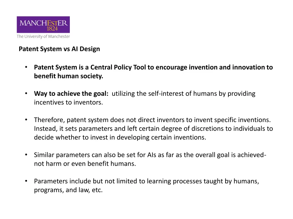 patent system vs ai design