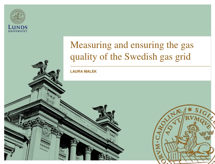 measuring and ensuring the gas quality