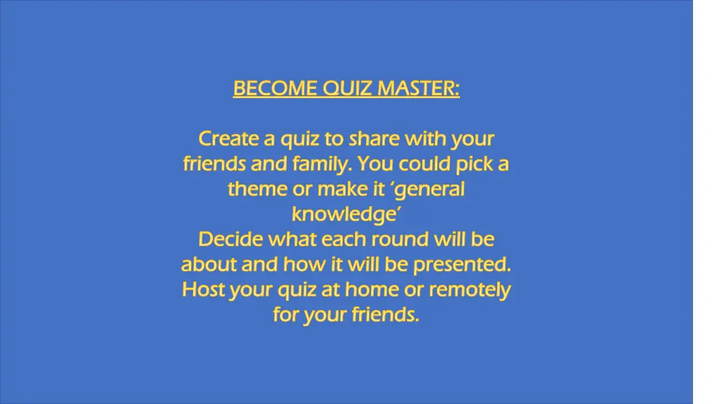 become quiz master become quiz master