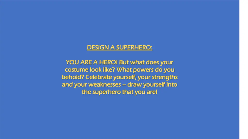 design a superhero design a superhero