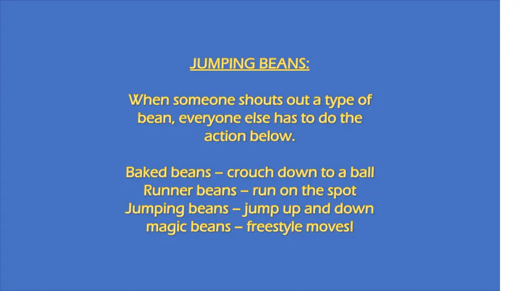 jumping beans jumping beans