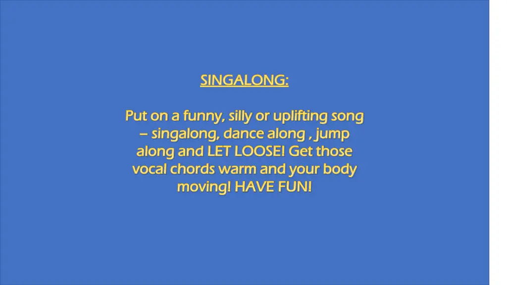 singalong singalong