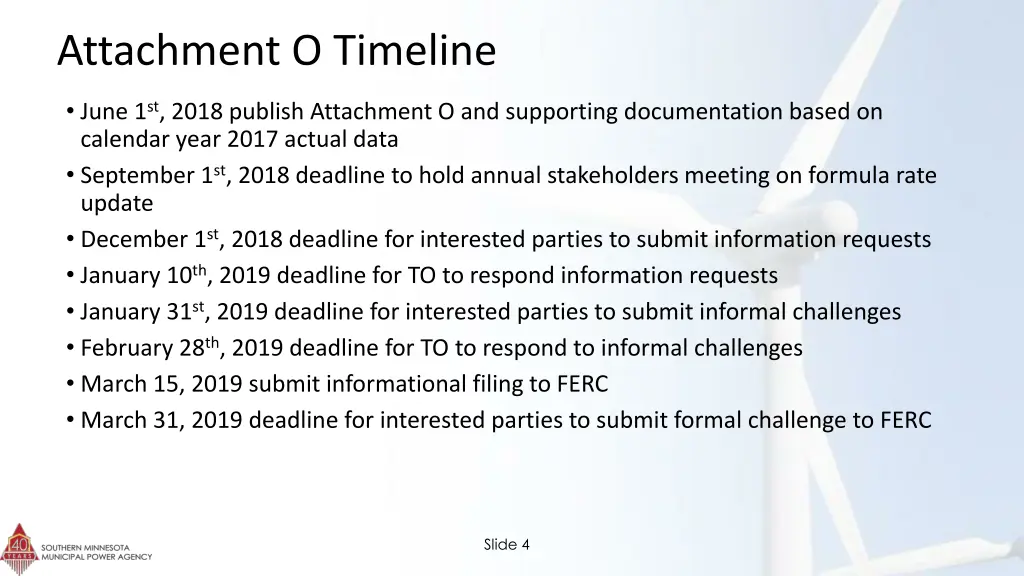 attachment o timeline