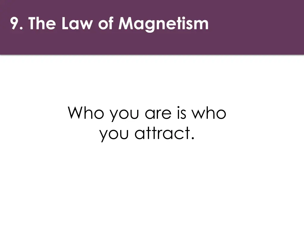 9 the law of magnetism