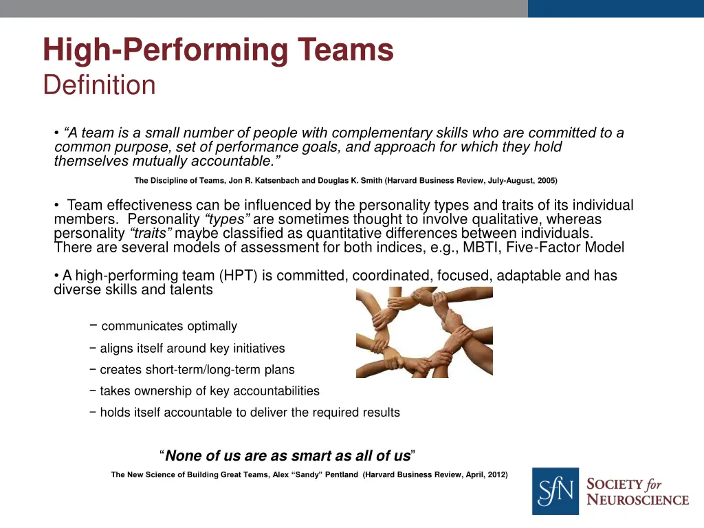 high performing teams definition