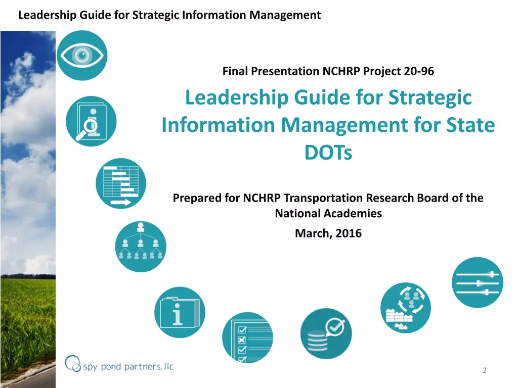 leadership guide for strategic information 1