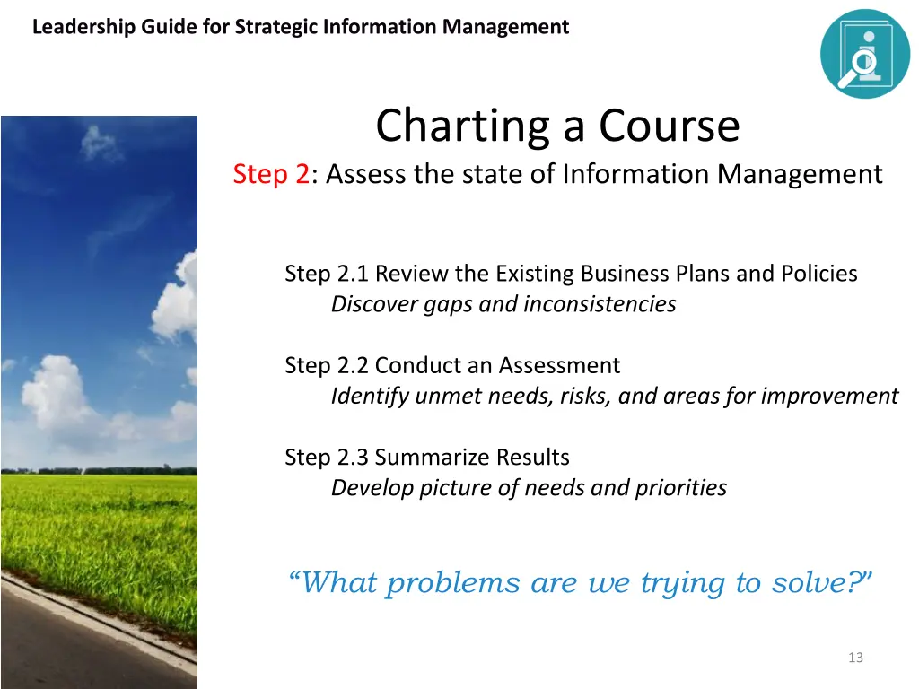 leadership guide for strategic information 12